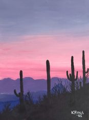 Purple Sunset (over Avra Valley) 05-25